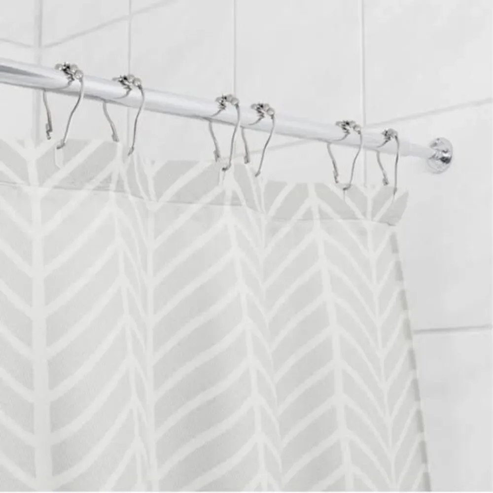 Amazon Basics Extendable Curved Shower Rod, 48